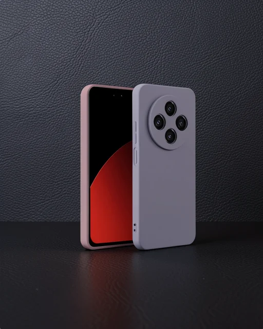 Xiaomi Redmi 14c Kılıf First Silikon - Mürdüm