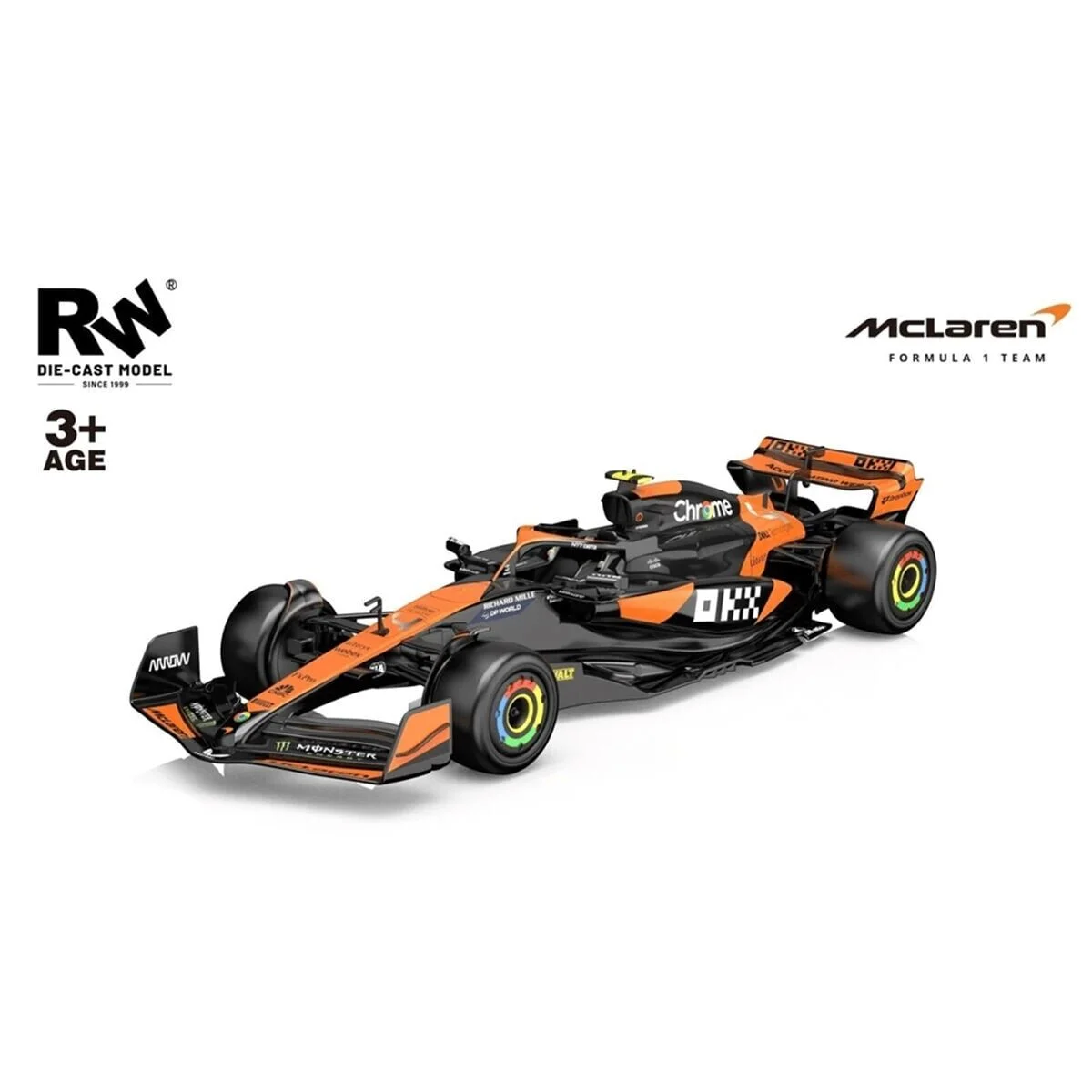 KZL-RW5218 Mclaren 1 18 MCL38 Mıamı 6