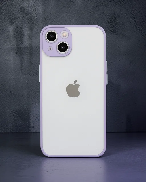 Apple İphone 14 Kılıf Montreal Silikon Kapak - Mor