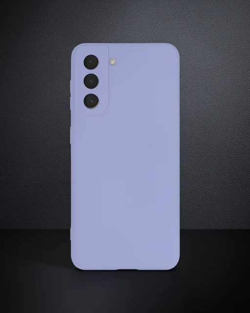Samsung Galaxy S21 Kılıf Nano İçi Kadife Silikon - Lila