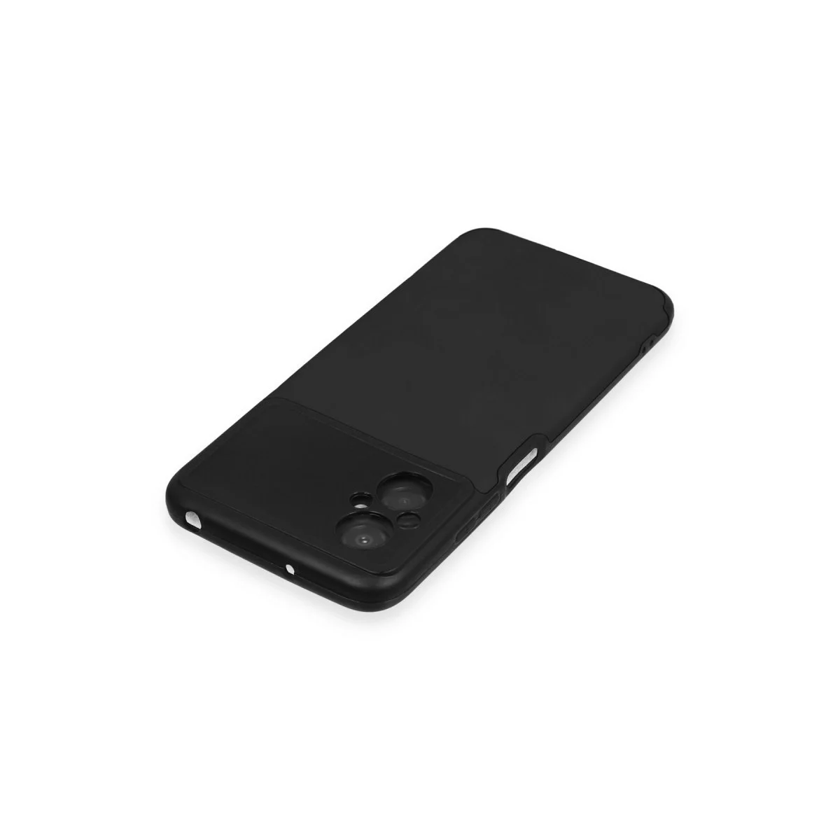 Xiaomi Poco M5 Kılıf Loop Deri Silikon - Siyah görsel 3