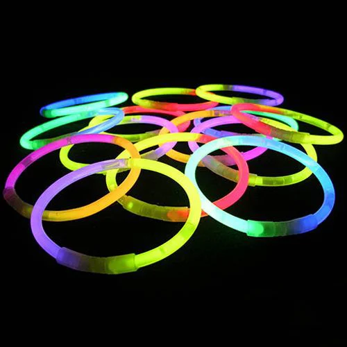 Glow Fosforlu Neon Bileklik 50 Adet görsel 5