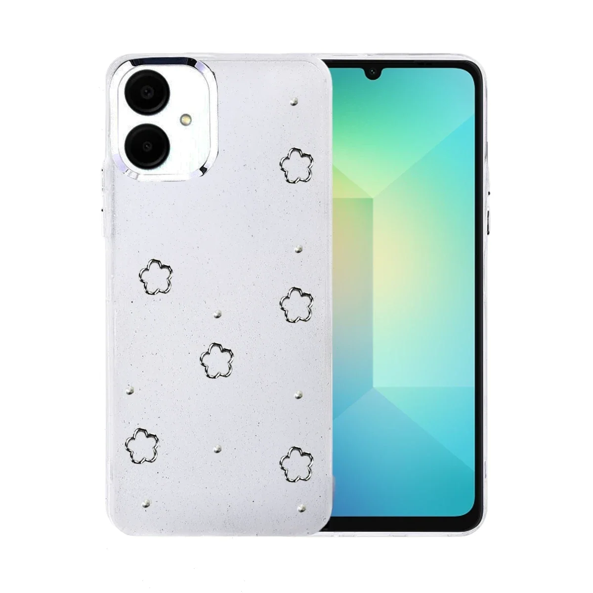 Samsung Galaxy A07 4G Fiyonk Desenli Kapak - Desen 2