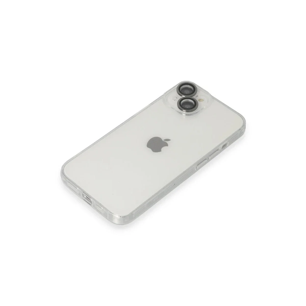 Apple iPhone 14 Kılıf Luko Lens Silikon - Siyah görsel 4