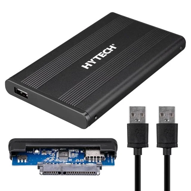 Hytech HY-HDC23 2.5’’ USB 3.0 SATA Harici Hard Disk Kutusu Siyah görsel 4