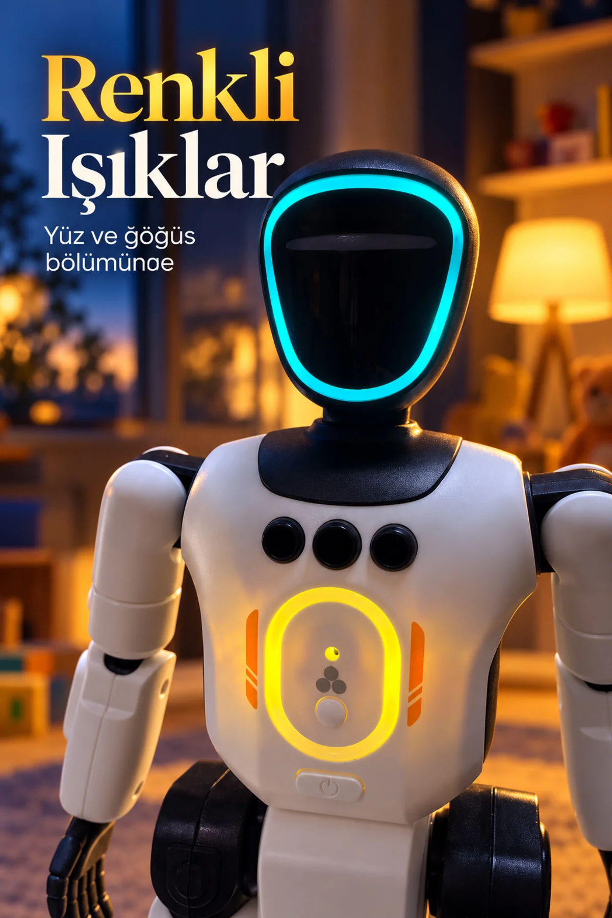 Uzaktan Kumandalı Robot Oyuncak El Hareketiyle Kontrol Özellikli