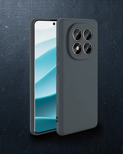 Xiaomi Redmi Note 14 Pro 5g Kılıf First Silikon - Koyu Yeşil