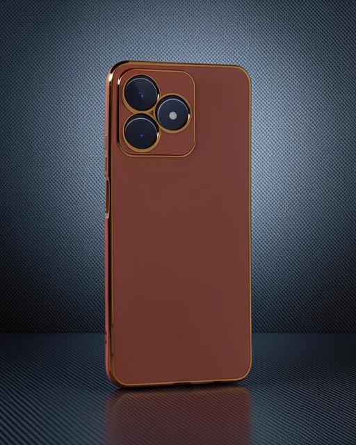 Realme C53 Kılıf Volet Silikon - Kırmızı