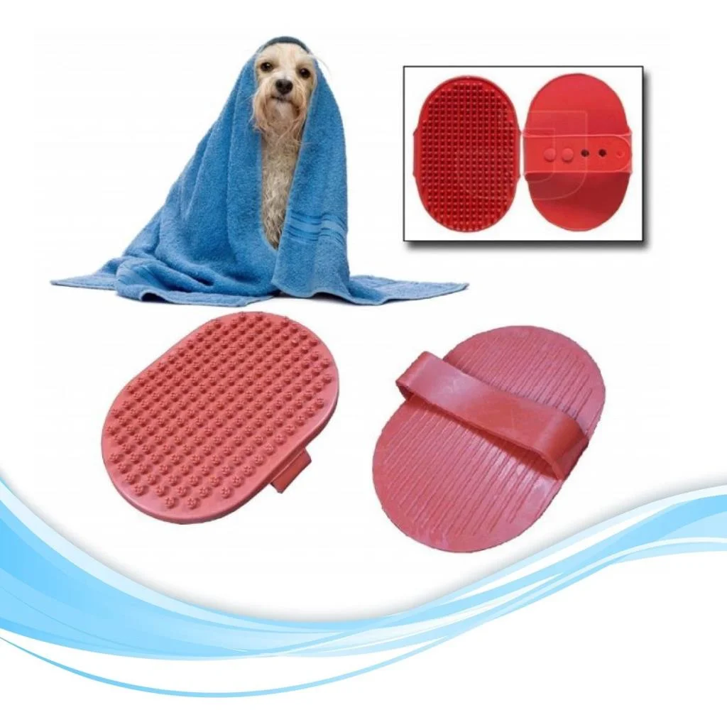Ergonomik Masajlı Evcil Hayvan Kedi Köpek Yıkama Fırçası Aparatı görsel 3
