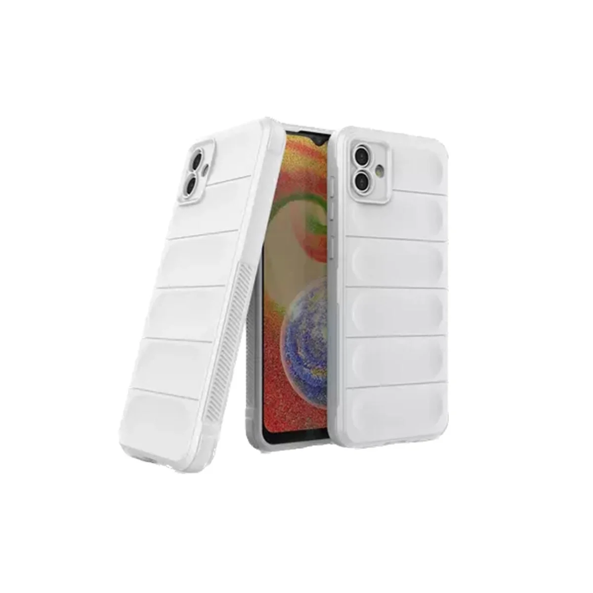 Samsung Galaxy A05 Kılıf Optimum Silikon - Krem görsel 2