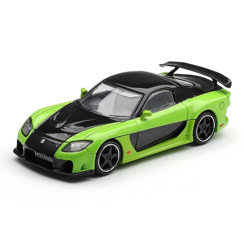 1/64 Mazda RX-7 VeilSide Fortune7 Green görsel 4