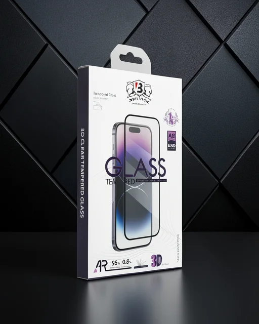 Apple İphone 15 Pro Bilvis 3d Cam Ekran Koruyucu