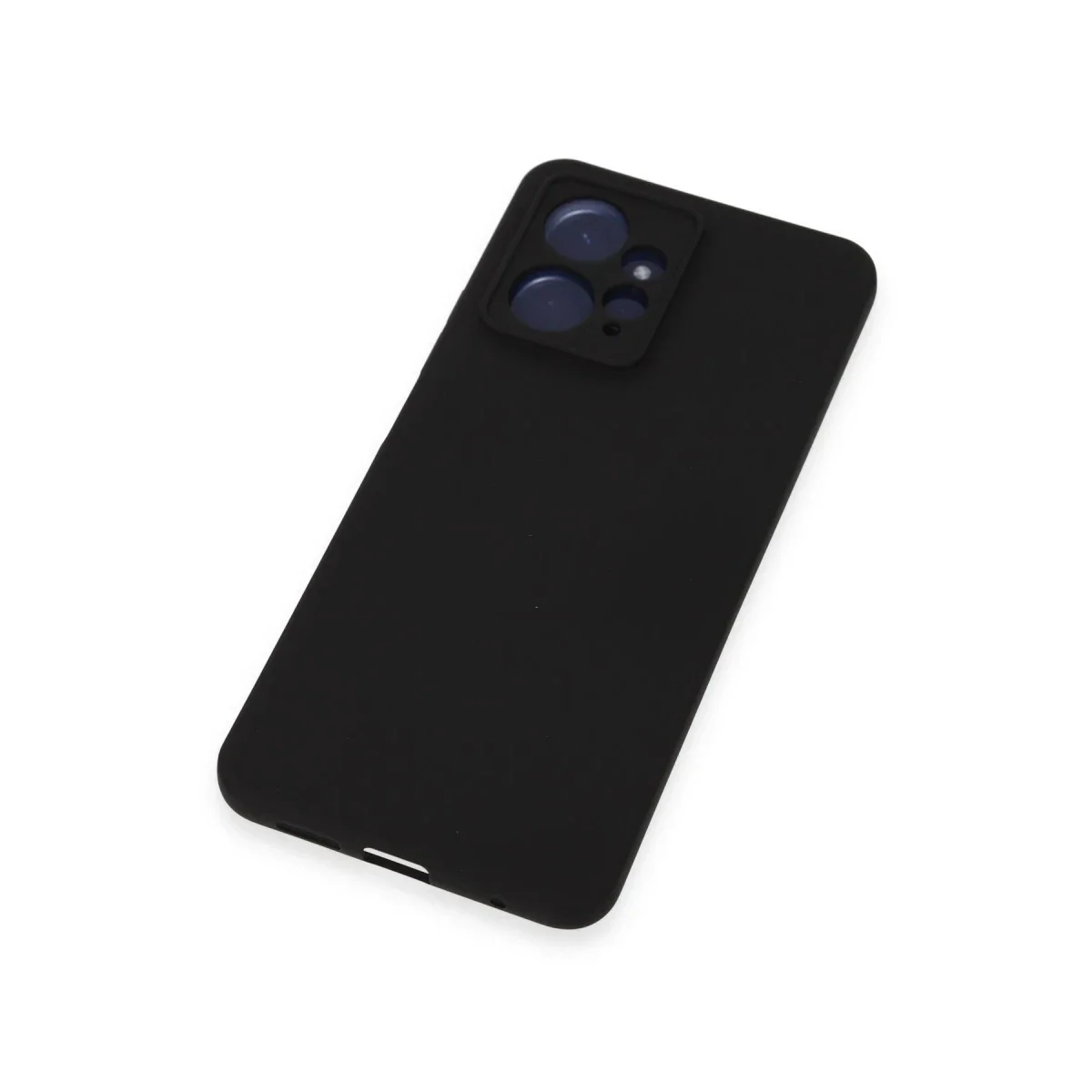 Xiaomi Redmi Note 12 4G Kılıf Nano içi Kadife Silikon - Siyah görsel 4