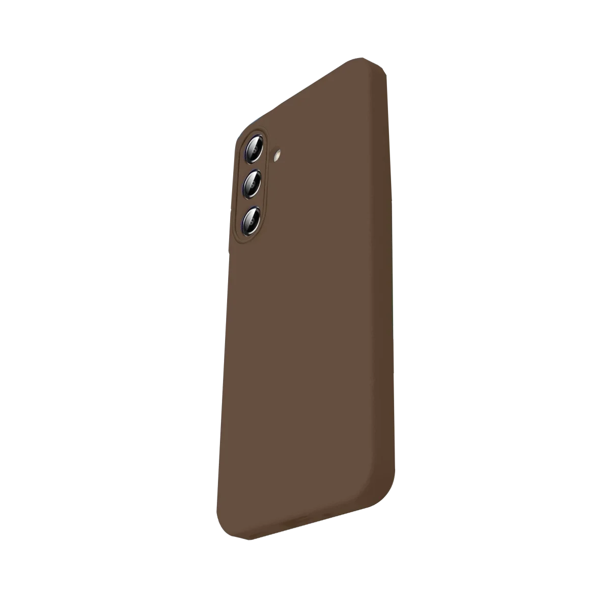 Samsung Galaxy S26 Fe First Silikon - Kahverengi görsel 3