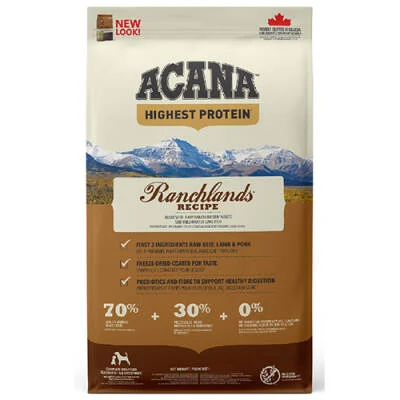 Regionals Ranchlands Sığır Etli Tahılsız Köpek Maması Tüm Irk ve Yaşam Evreleri 2 Kg