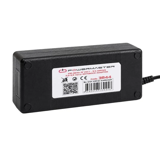 PM-3844 19 Volt - 9.5 Amper 5.5*2.5 Mm Uçlu Notebook Adaptör görsel 5