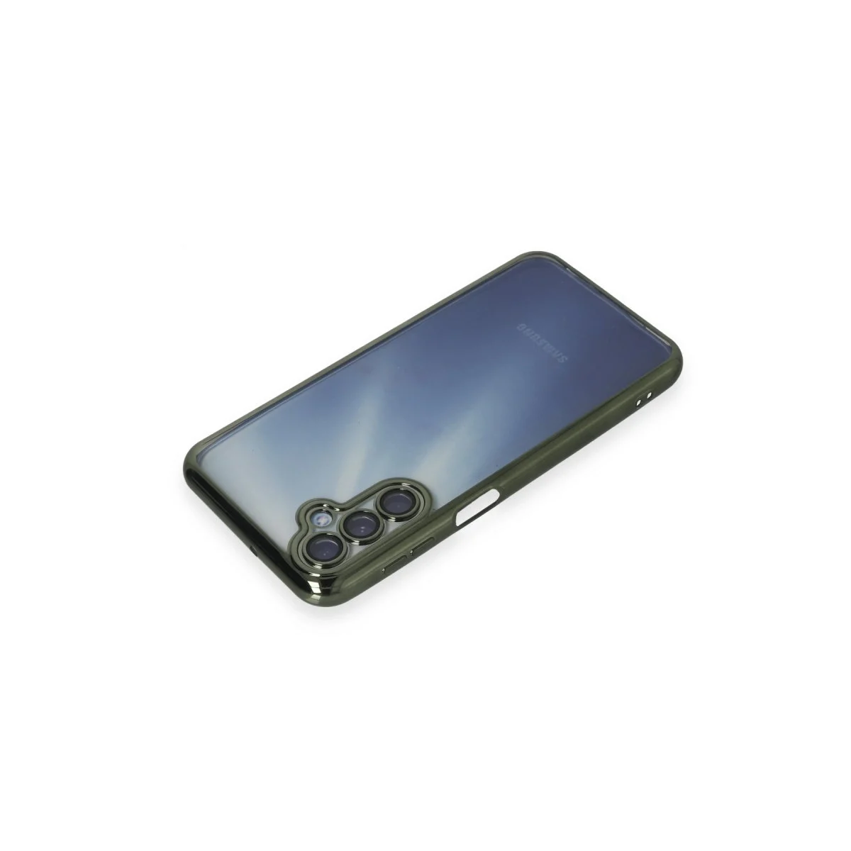 Samsung Galaxy A25 5g Kılıf Razer Lensli Silikon - Yeşil görsel 3