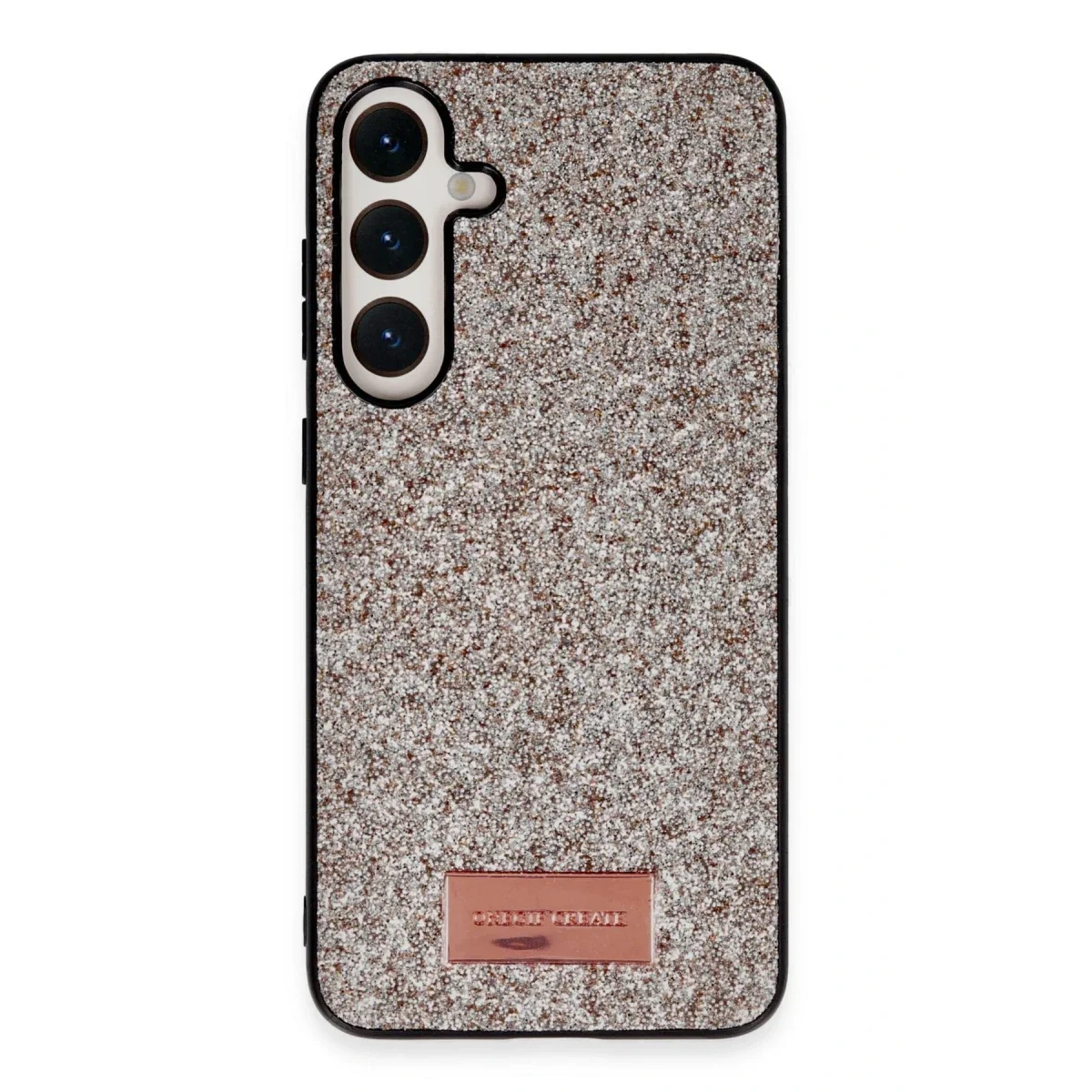 Onegif Samsung Galaxy A25 5G Bright Simli Kapak - Gold