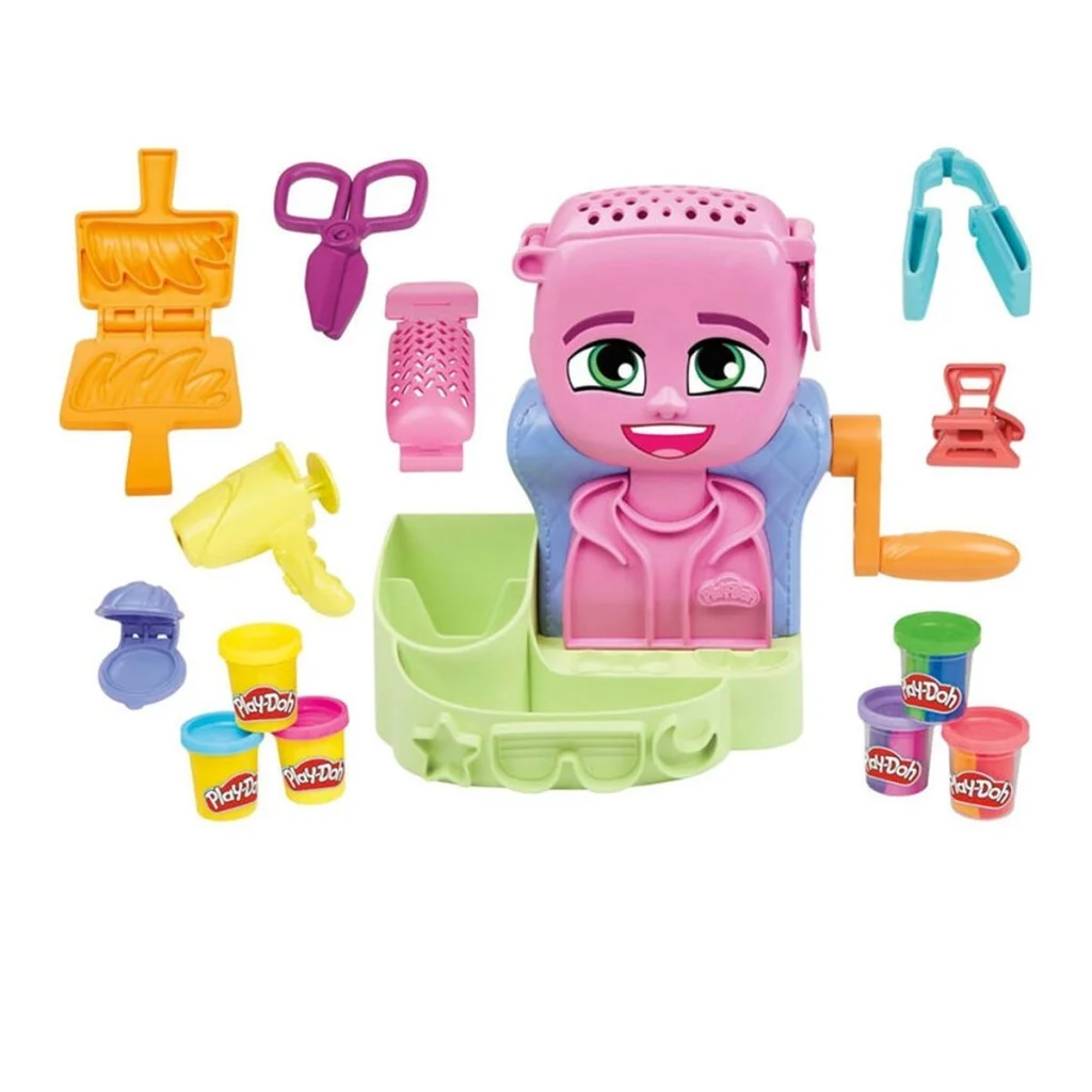 F8807 Play-Doh Renkli Kuaför Salonu+3 yaş görsel 2