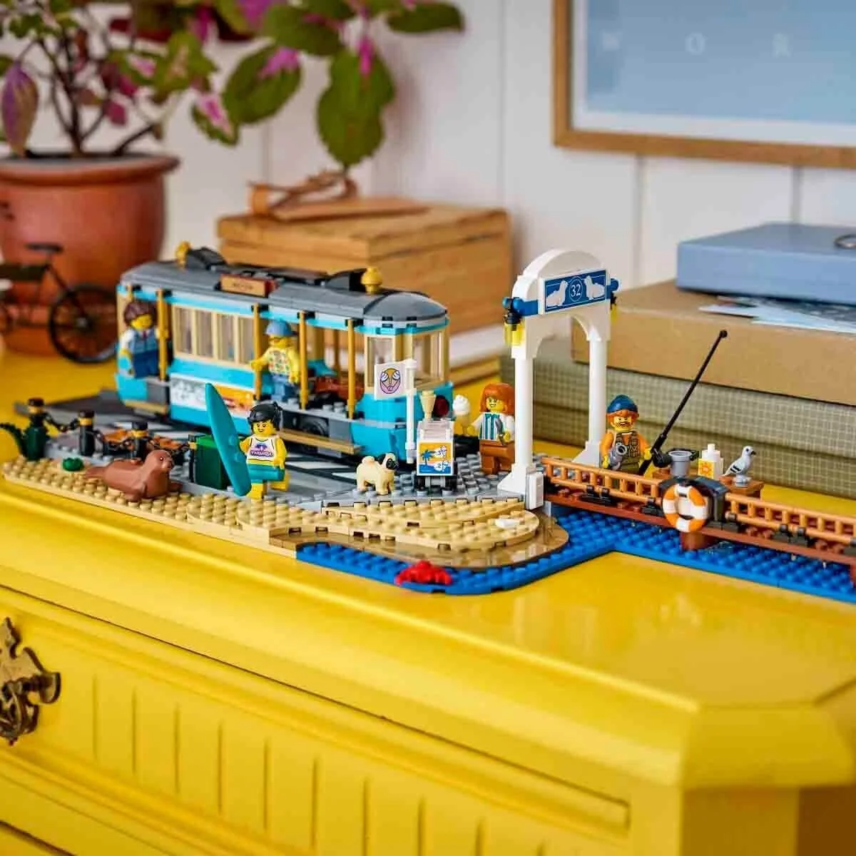 60506 Lego City Klasik Plaj Tramvayı 693 parça +7 yaş görsel 6