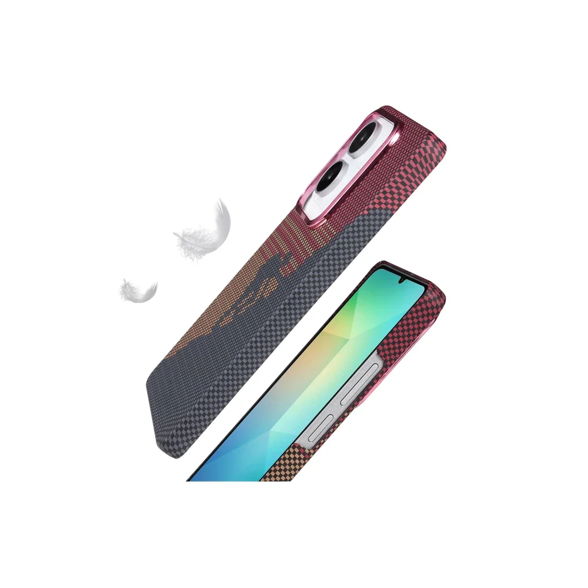 Samsung Galaxy A06 Vega Magsafe Kapak - Mavi görsel 3