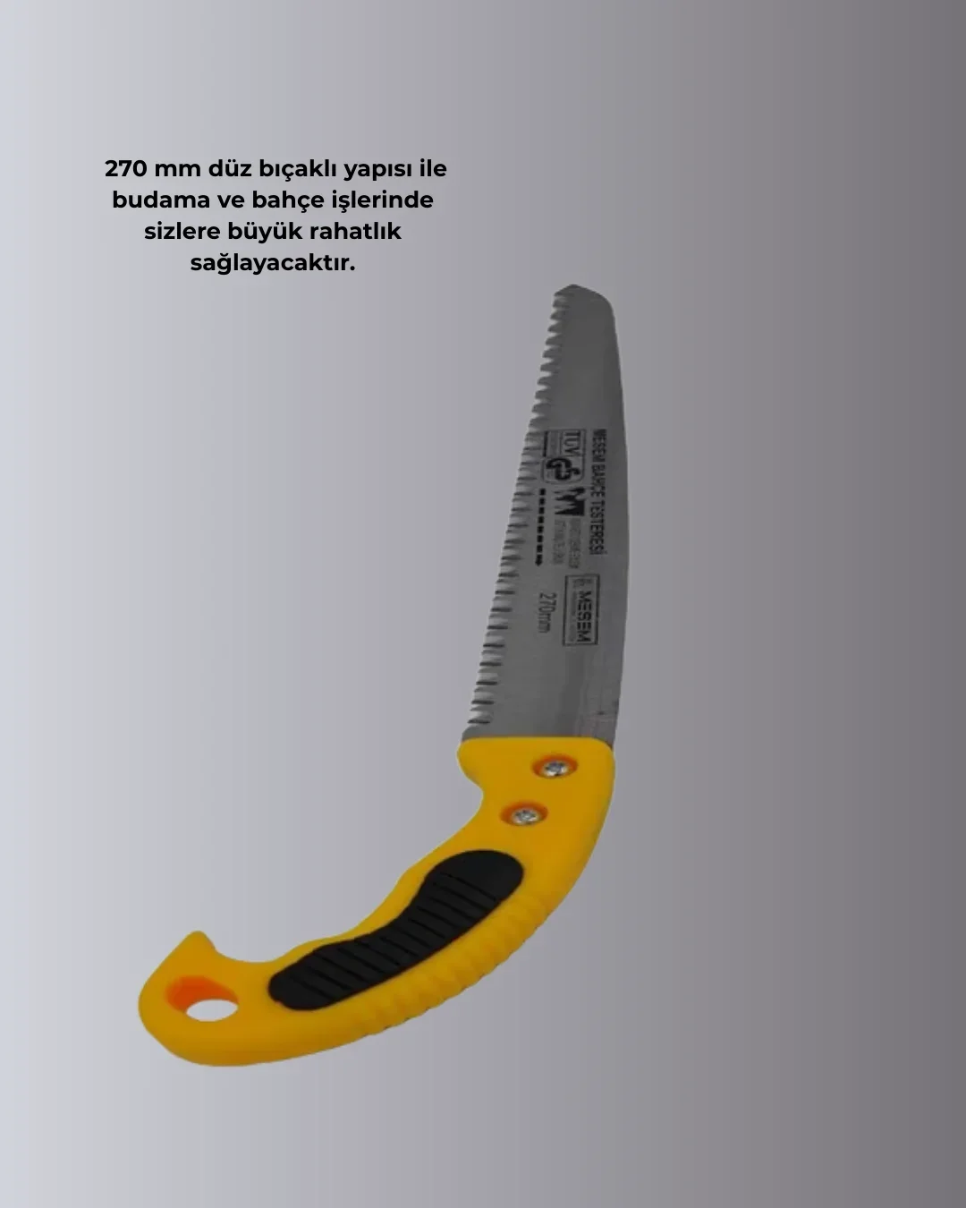 Bahçe ve Ağaç Budama Testeresi Ergonomik Saplı görsel 5