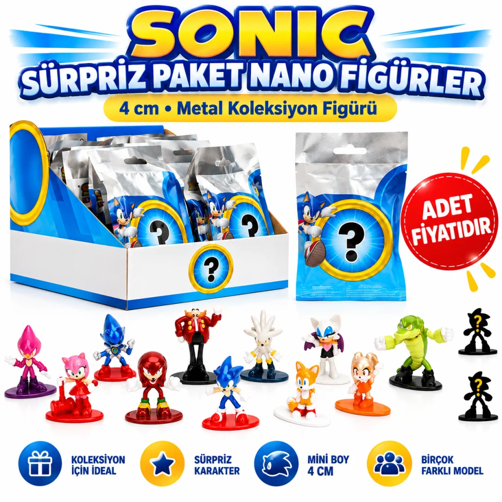 Sürpriz Paket Nano Koleksiyon Figürleri (ADET FİYATIDIR) görsel 2