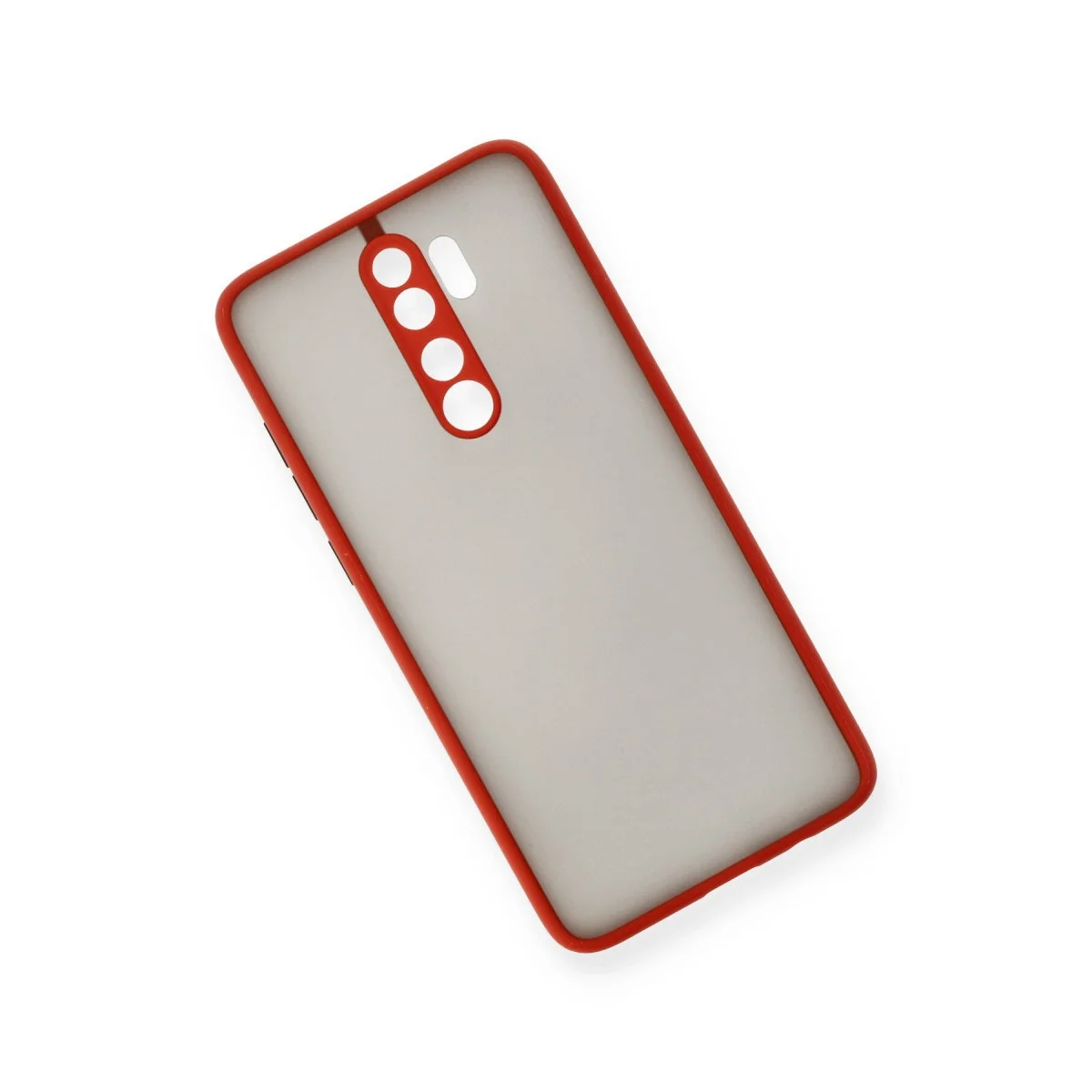 Xiaomi Redmi Note 8 Pro Kılıf Montreal Silikon Kapak - Kırmızı görsel 3