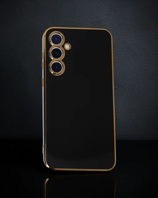 Samsung Galaxy S23 Fe Kılıf Volet Silikon - Siyah