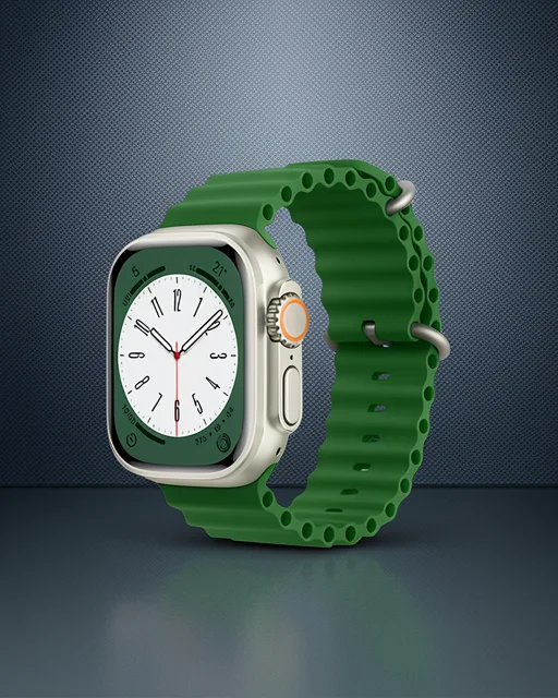 Apple Watch 38mm Ocean Kordon - Koyu Yeşil