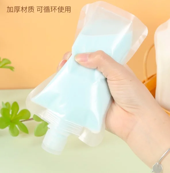 3 Adet 100ml Krem Şampuan Kabı Tekrar Kullanılabilir Set görsel 3