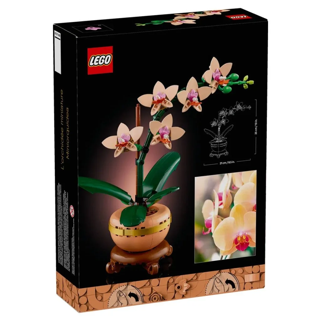 10343 iconic Botanicals Mini Orkide 274 parça +18 yaş görsel 5