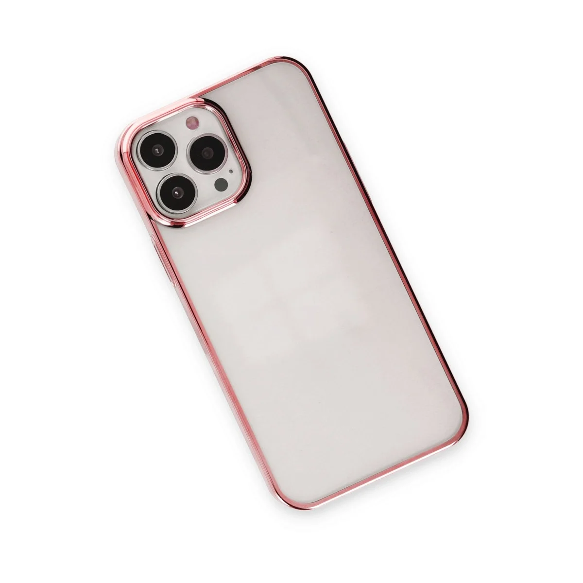 Apple İphone 14 Pro Max Kılıf Element Silikon - Pembe görsel 3