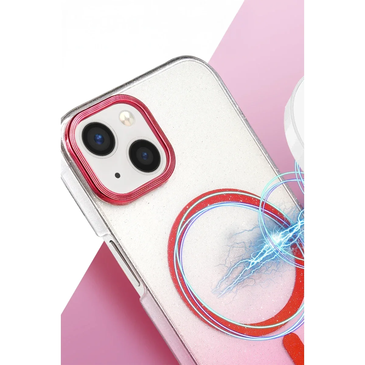 Apple iPhone 15 Plus Glossy Magsafe Kapak - Mavi görsel 2