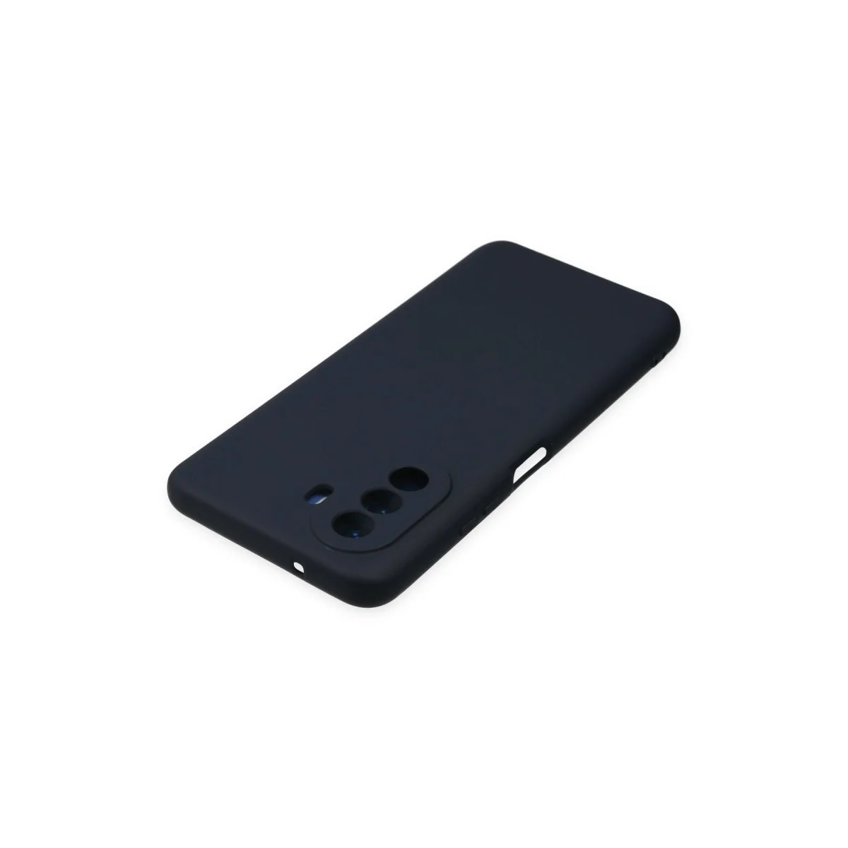 Huawei Nova Y70 Kılıf Nano İçi Kadife Silikon - Lacivert görsel 5