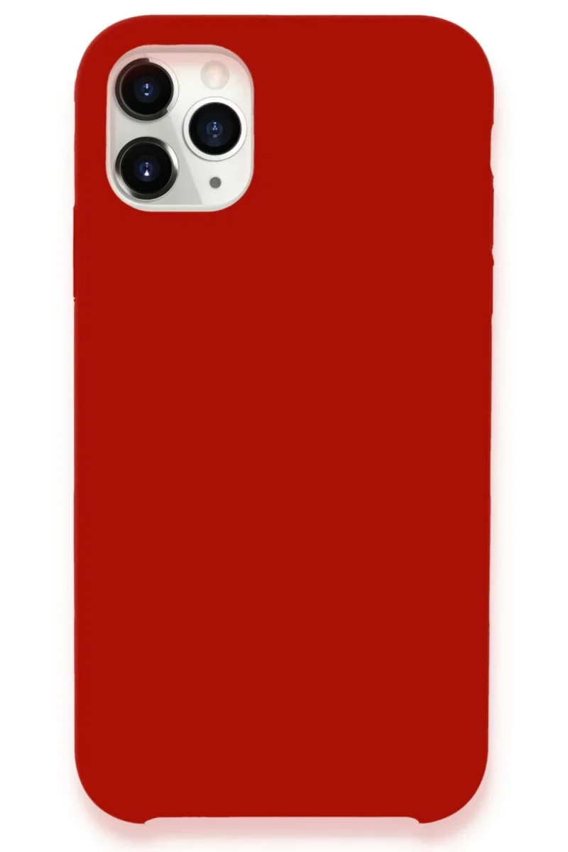 Apple iPhone 11 Pro Max Kılıf Lansman Legant Silikon - Kırmızı