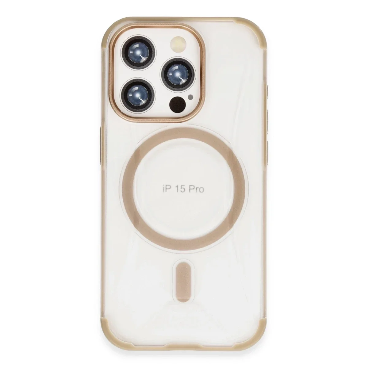 Joko Apple iPhone 15 Pro Hilton Magsafe Kapak - Gold