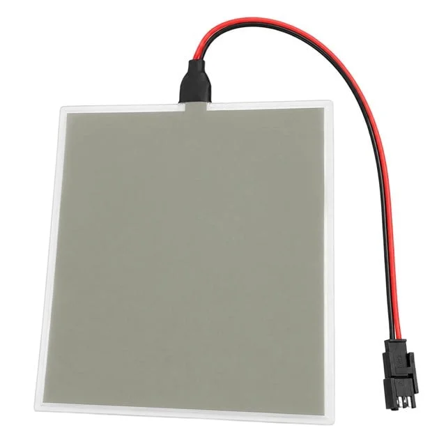 PM-37727 100x100mm Elektronesans (EL) 3V Led Panel Beyaz Aydınlatmalı Esnek Yapı görsel 5