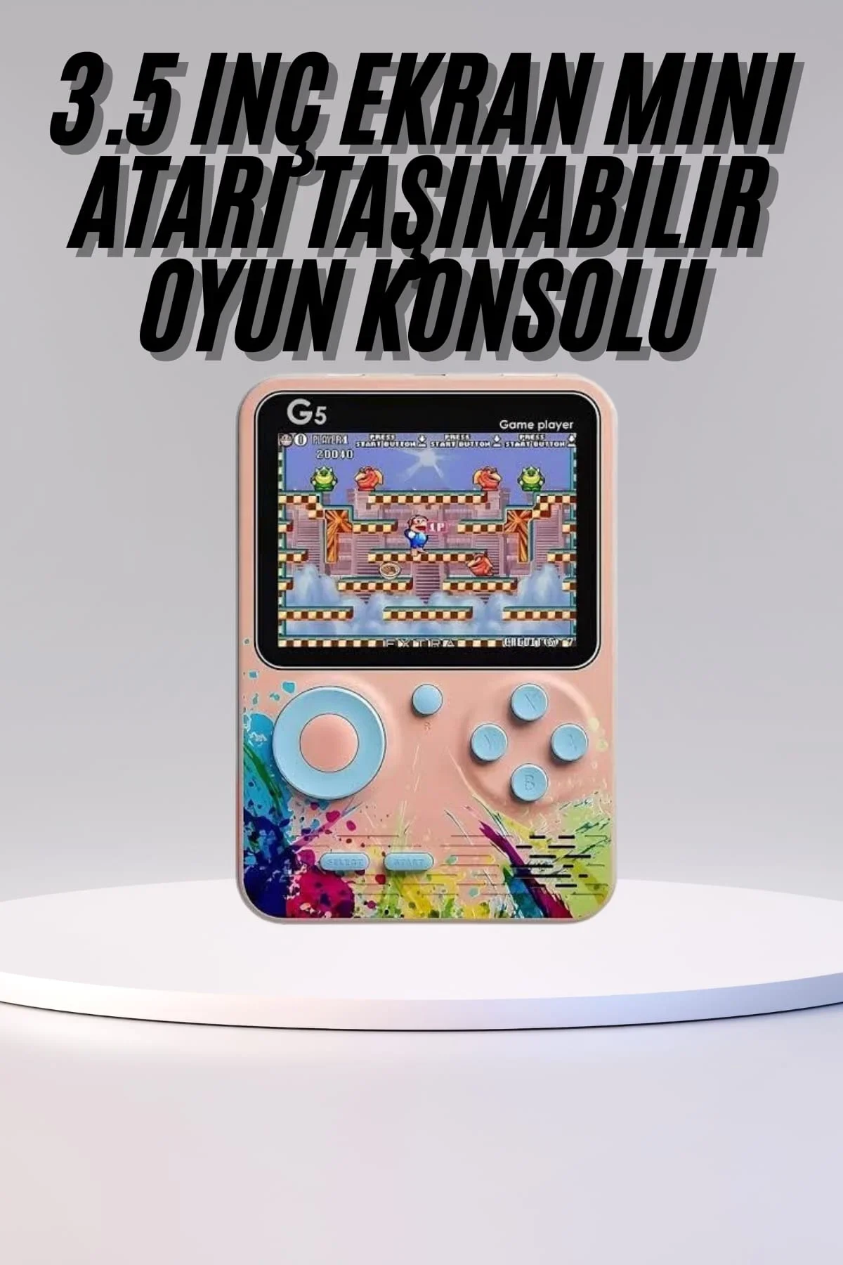 Game Box ni 500 Adet Retro Oyun Taşınabilir Oyun Konsolu
