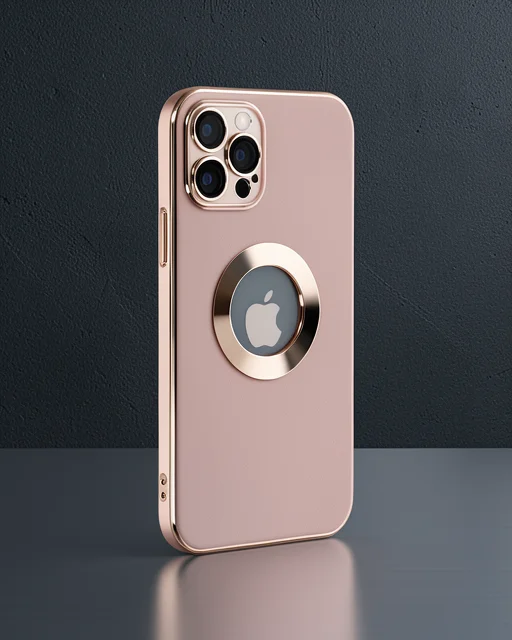 Apple İphone 12 Pro Max Kılıf Store Silikon - Pembe
