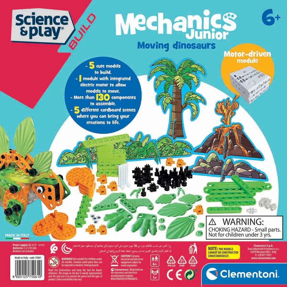 75061TR Mechanics Junior - Hareketli Dinozorlar +6 yaş görsel 7