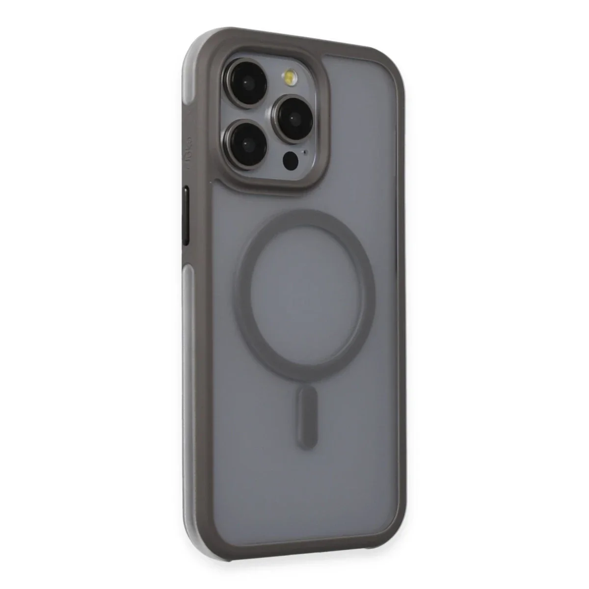 Joko Apple iPhone 15 Pro Max Toras Airbag Magsafe Kapak - Titan Gri