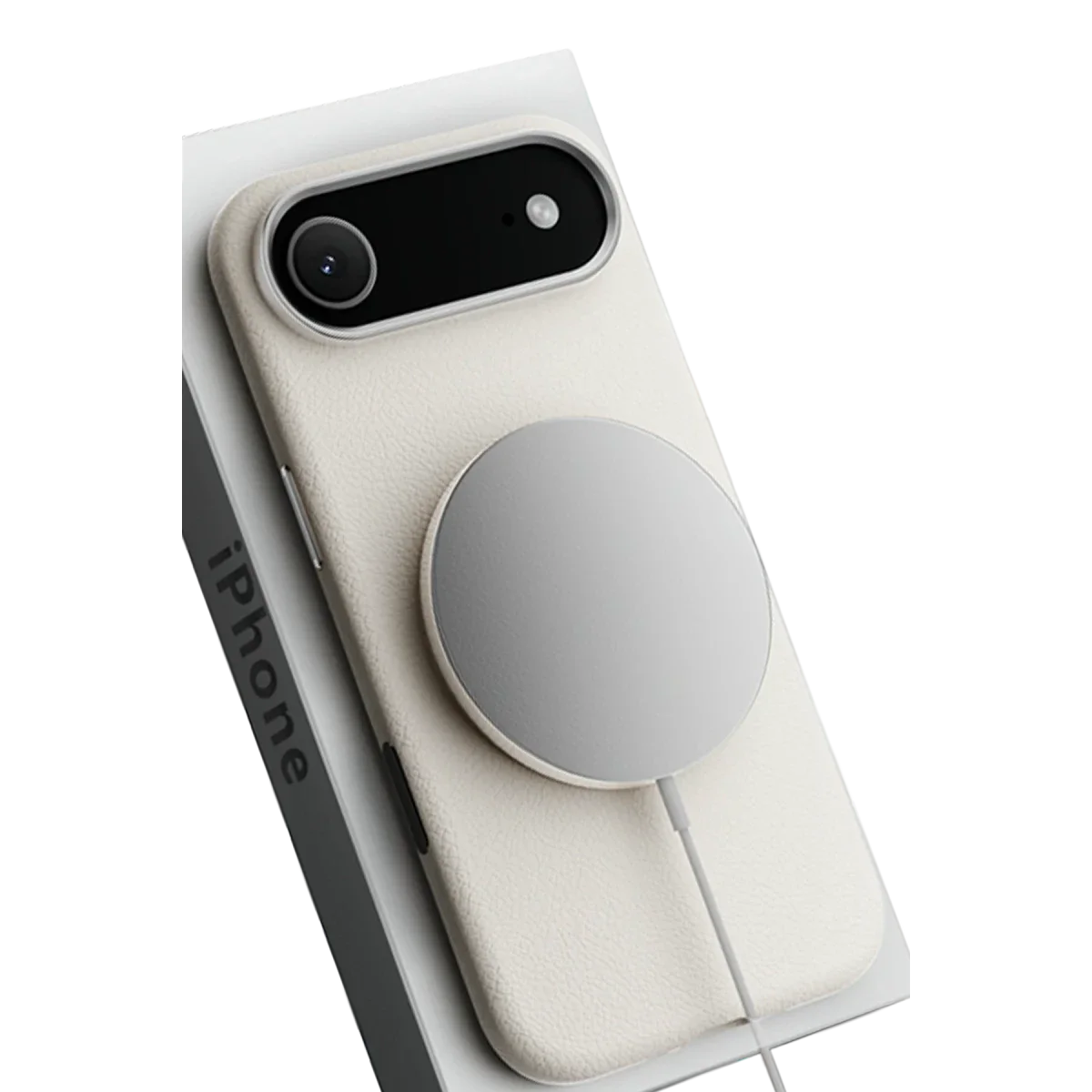 Joko Apple iPhone 17 Air Wonder Deri Magsafe Kapak - Beyaz görsel 3