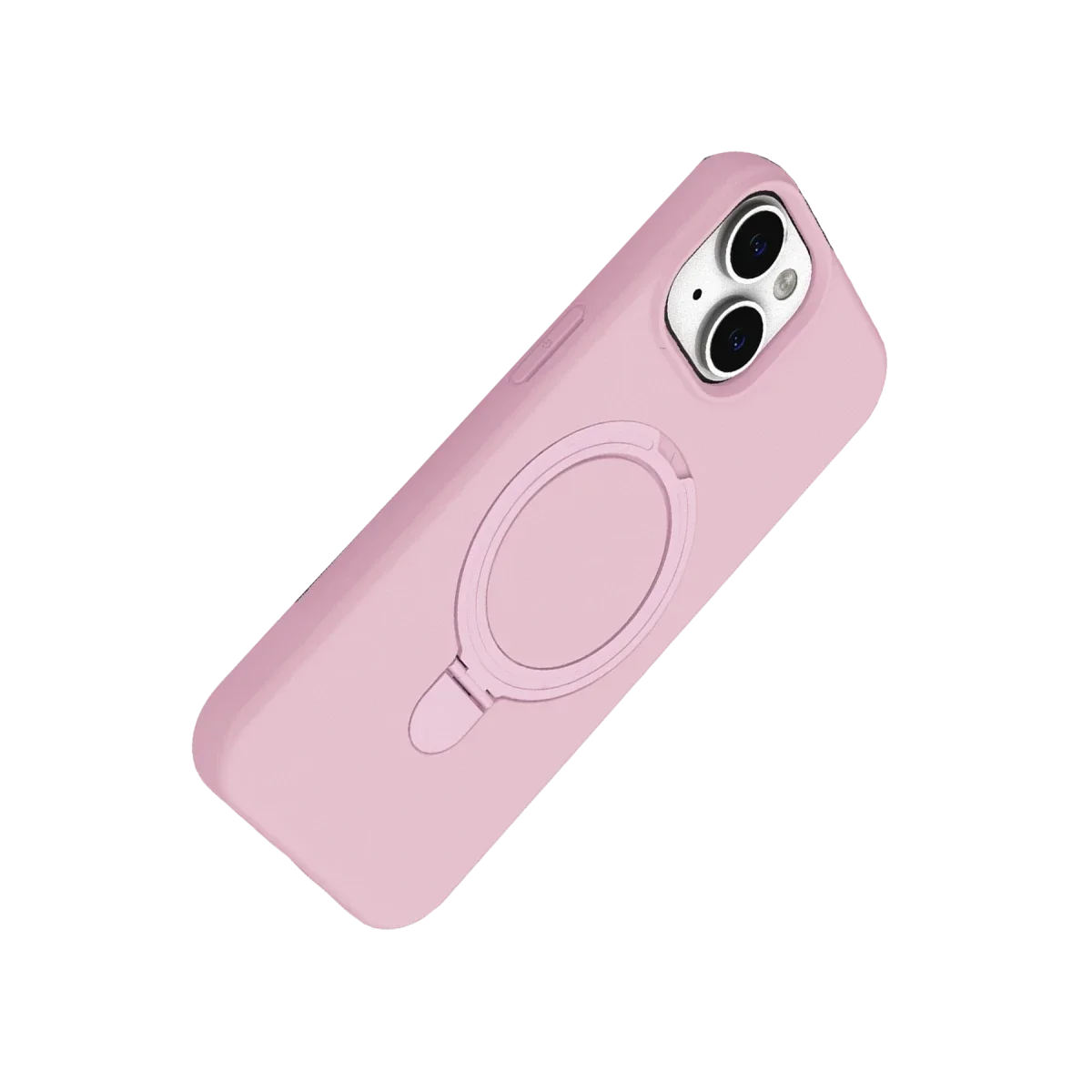 Apple iPhone 15 Plus Regal Magsafe Standlı Kapak - Açık Pembe görsel 3
