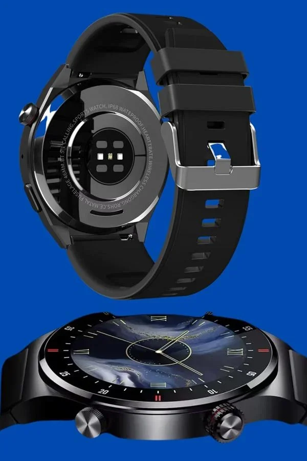 Akıllı Saat Amoled Ekran Bluetooth Bağlantılı Sesli Görüşme Nabız Ölçer görsel 4