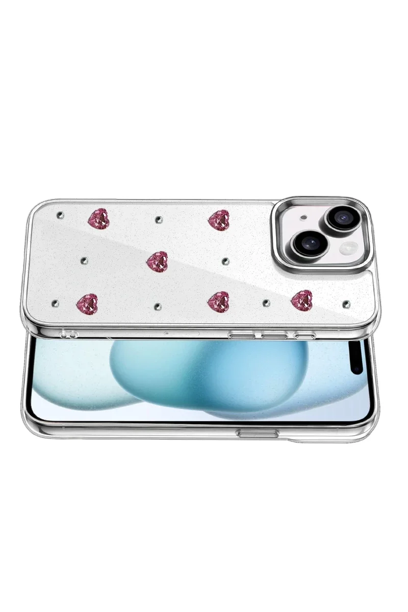 Apple iPhone 14 Fiyonk Desenli Kapak - Desen 3 görsel 3