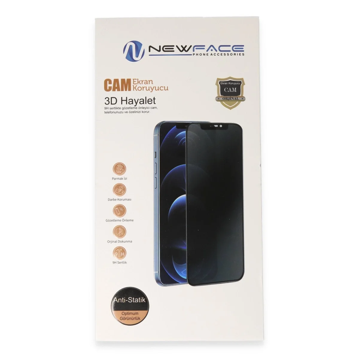 Xiaomi Redmi Note 13 Pro 4g 3d Antistatik Hayalet Cam Ekran Koruyucu görsel 3