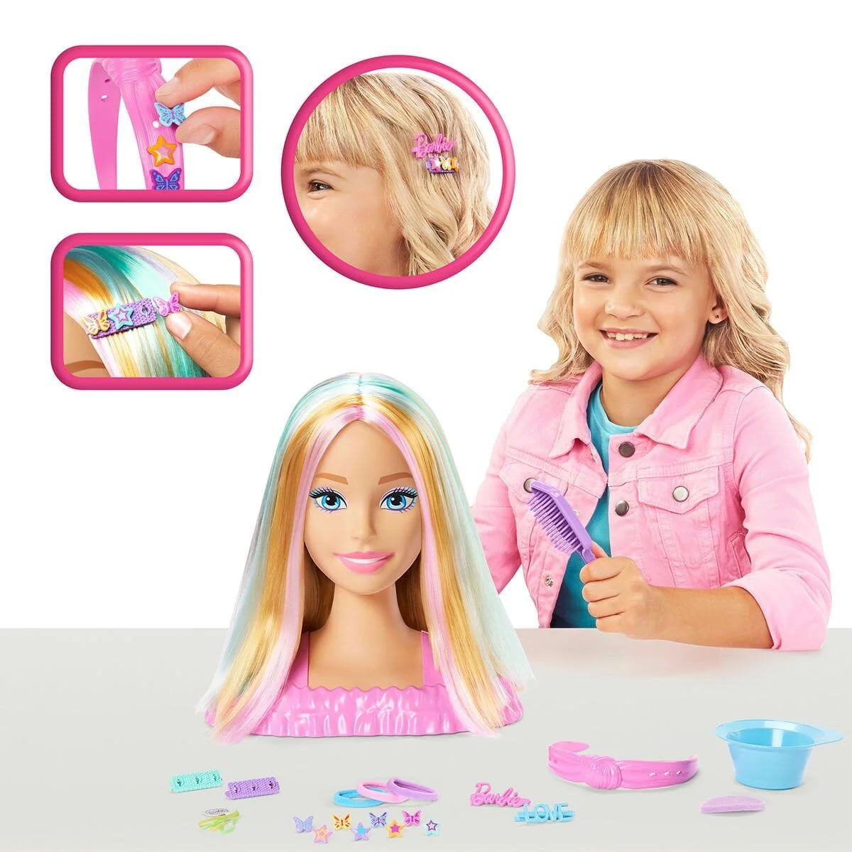 JFG81 Barbie Saç Tasarımı Büstü görsel 6
