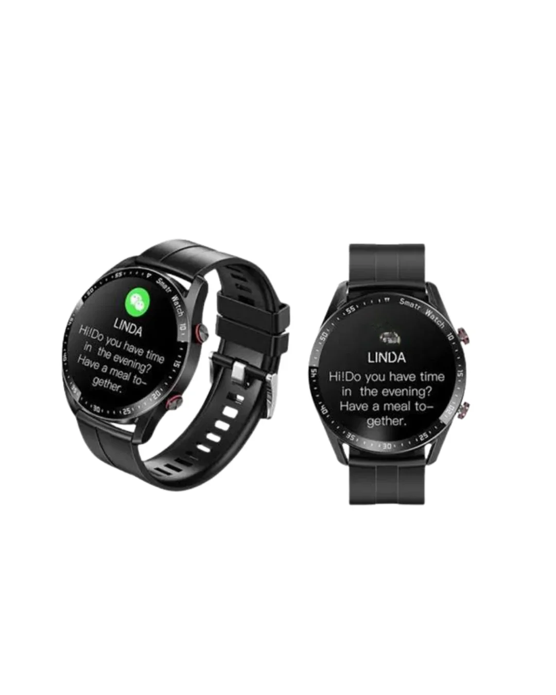 Akıllı Saat Yeni Model Sesli Asistan Bildirim Görme Bluetooth Bağlantılı Müzik Dinleme görsel 5