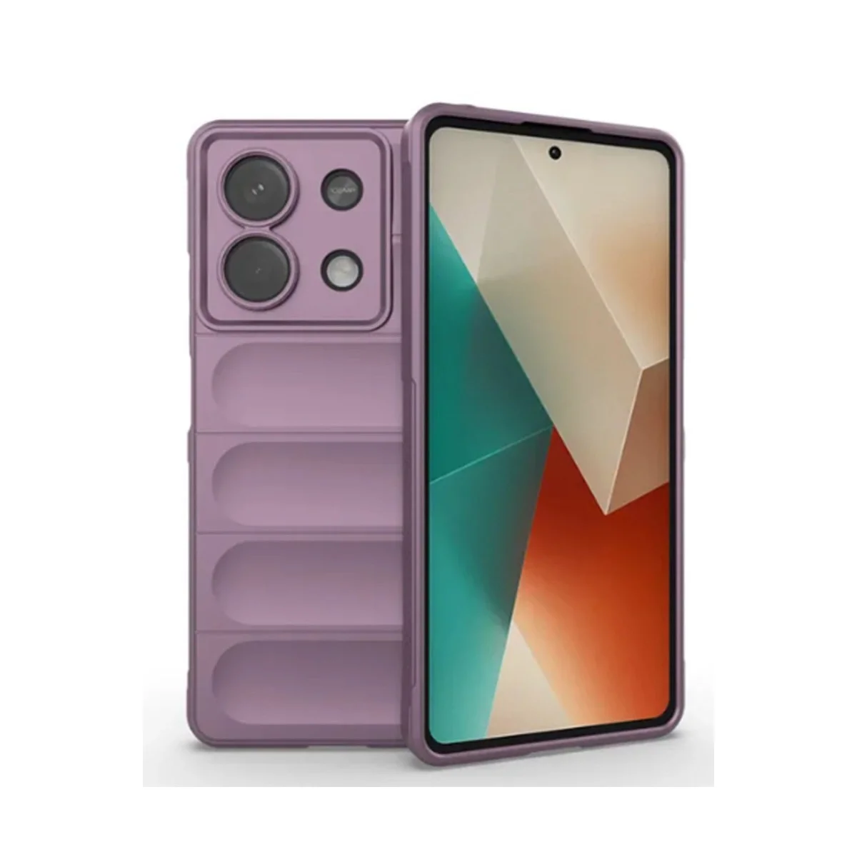 Xiao Poco X6 Kılıf Optimum Silikon - Mor